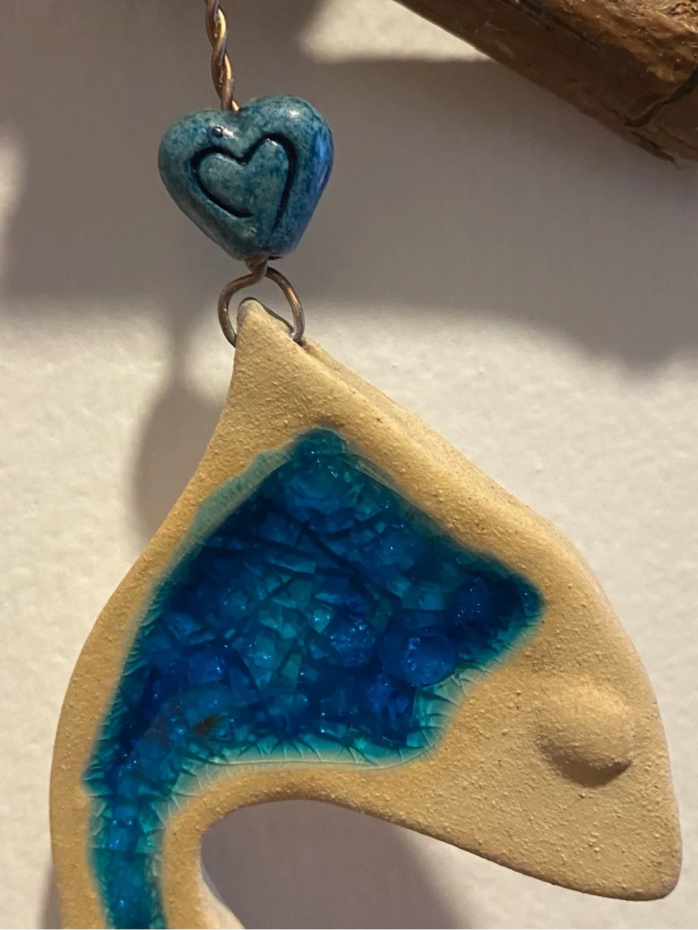Handmade ceramic fish